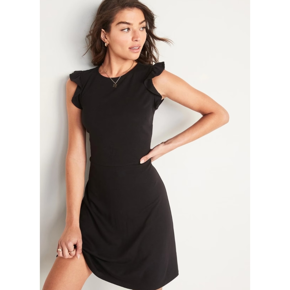 Old Navy Black Mini Dress